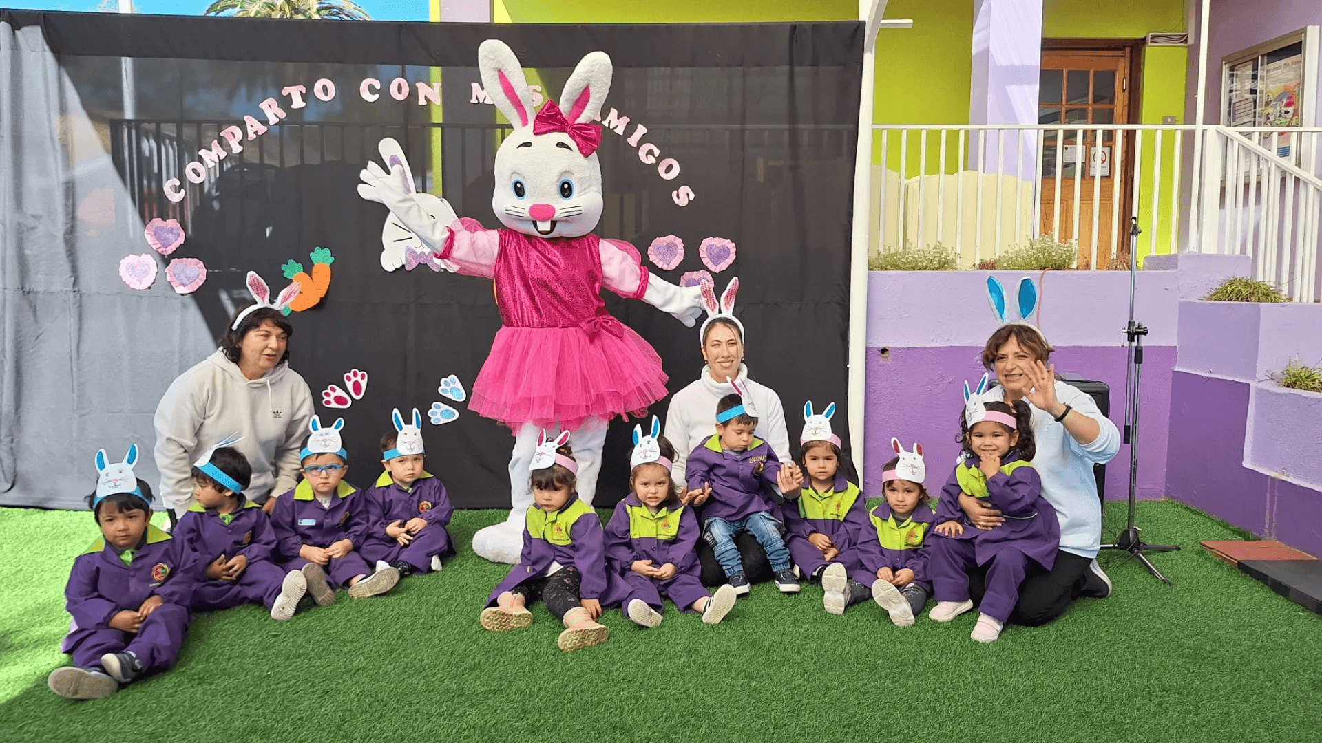Celebración Pascua Jardín Infantil Gionat - Actividades especiales para niños Quilpué